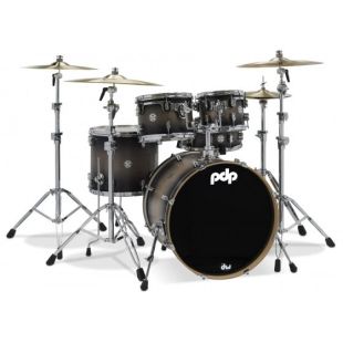 SHELLSET CONCEPT MAPLE 4-PIECE KIT SATIN CHARCOAL BURST