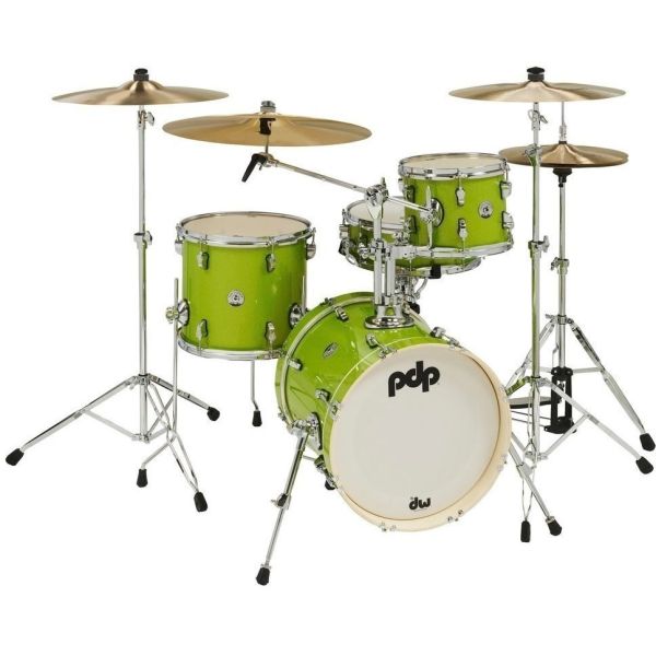SHELLSET PDNY1604EL ELECTRIC GREEN SPARKLE