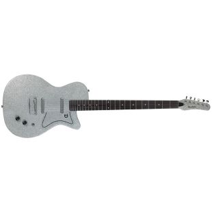 BARITONE DOLPHIN HEADSTOCK SILVER METALFLAKE