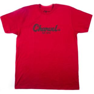 CHARVEL TPASTE LOGO T RED XXL
