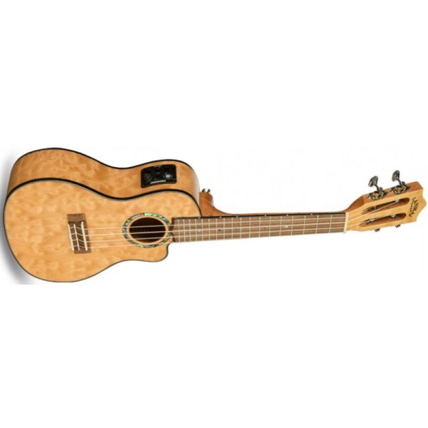 UKELELE QUILTED MAPLE CONCERT ELECTRIFICADO...