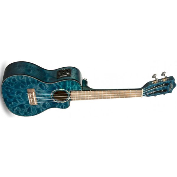 UKELELE QUILTED MAPLE CONCERT ELECTRIFICADO...