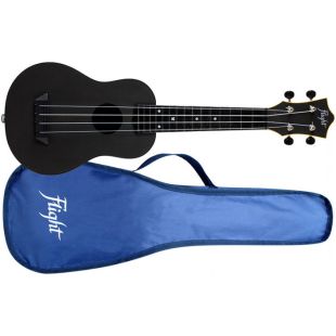 UKELELE SOPRANO TUS-35EBK TRAVEL ELECTRIFICADO NEGRO