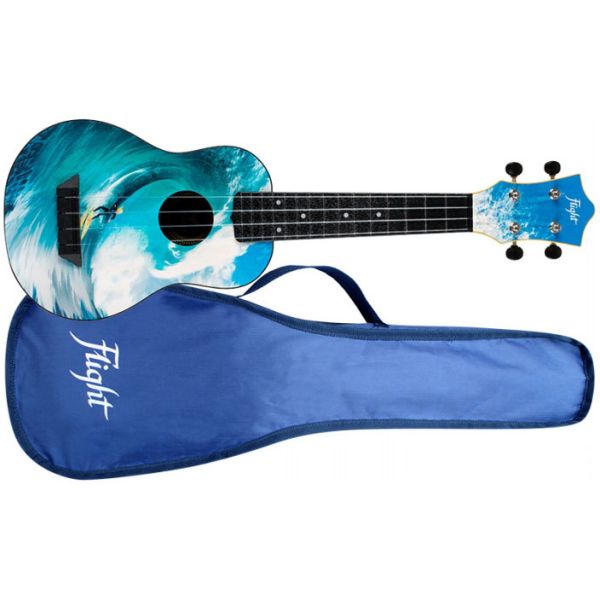 UKELELE SOPRANO TUS-25 TRAVEL SURF