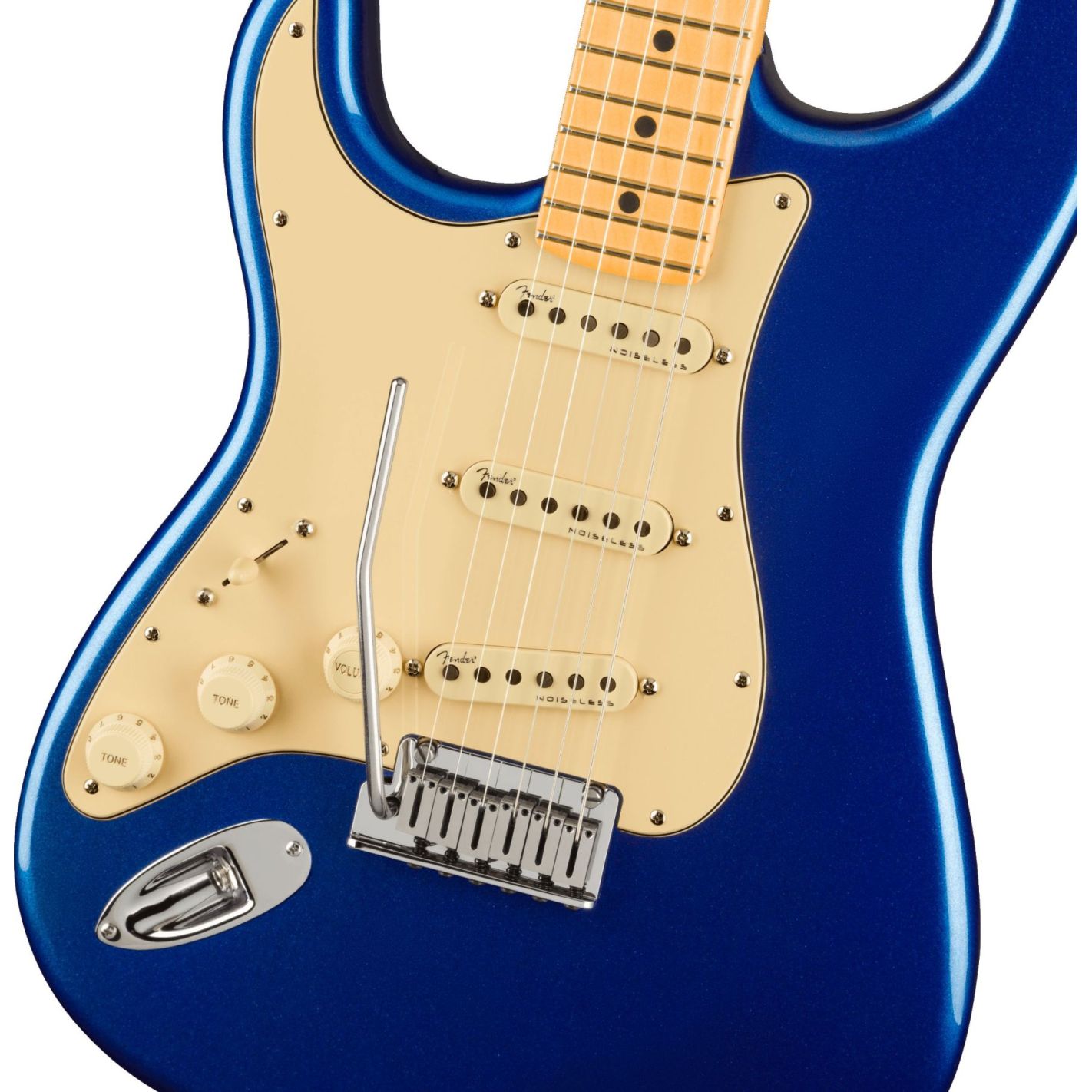 AMERICAN ULTRA STRATOCASTER LH MN COBRA BLUE