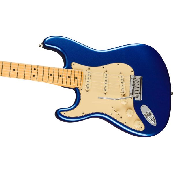AMERICAN ULTRA STRATOCASTER LH MN COBRA BLUE