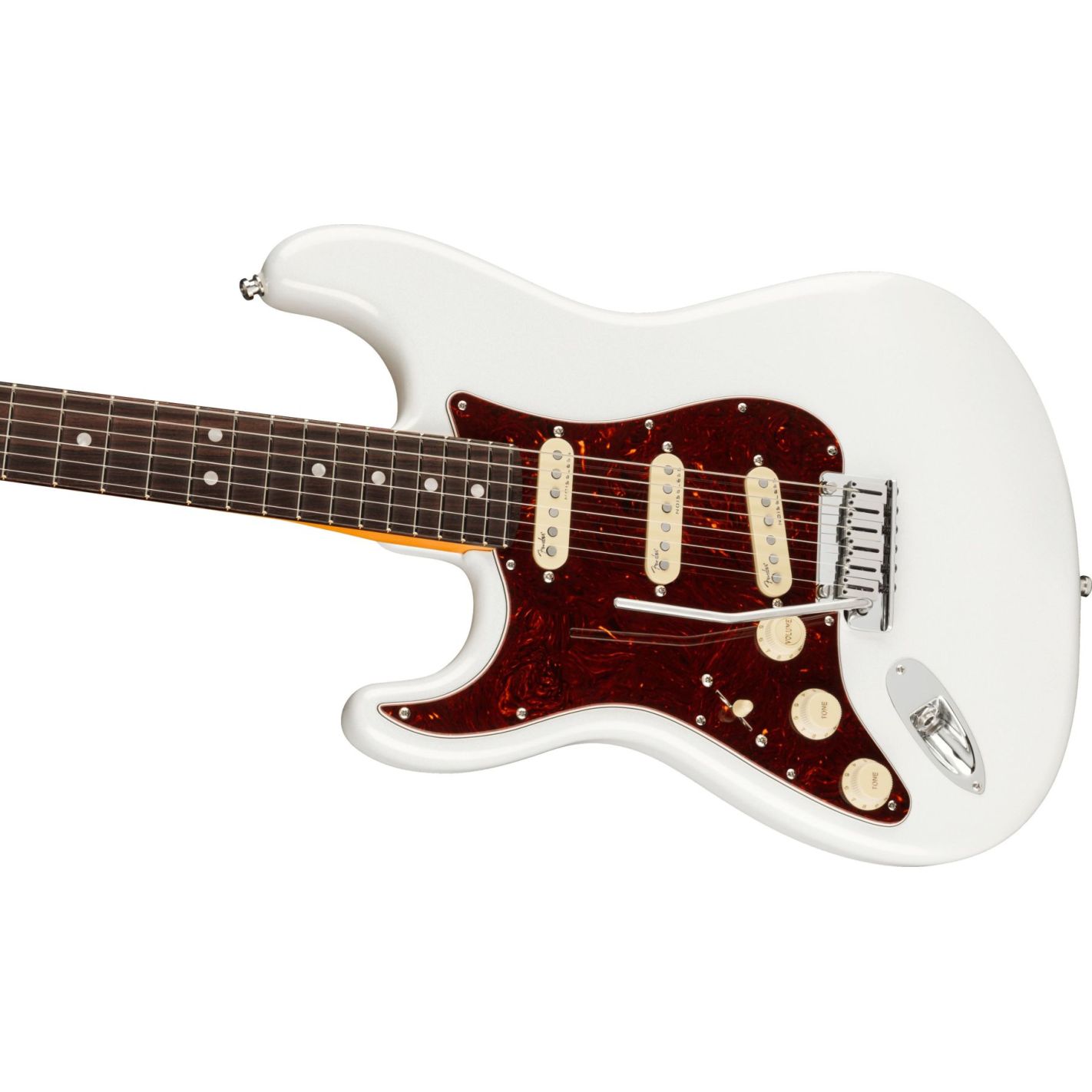 AMERICAN ULTRA STRATOCASTER LH RW ARCTIC PEARL