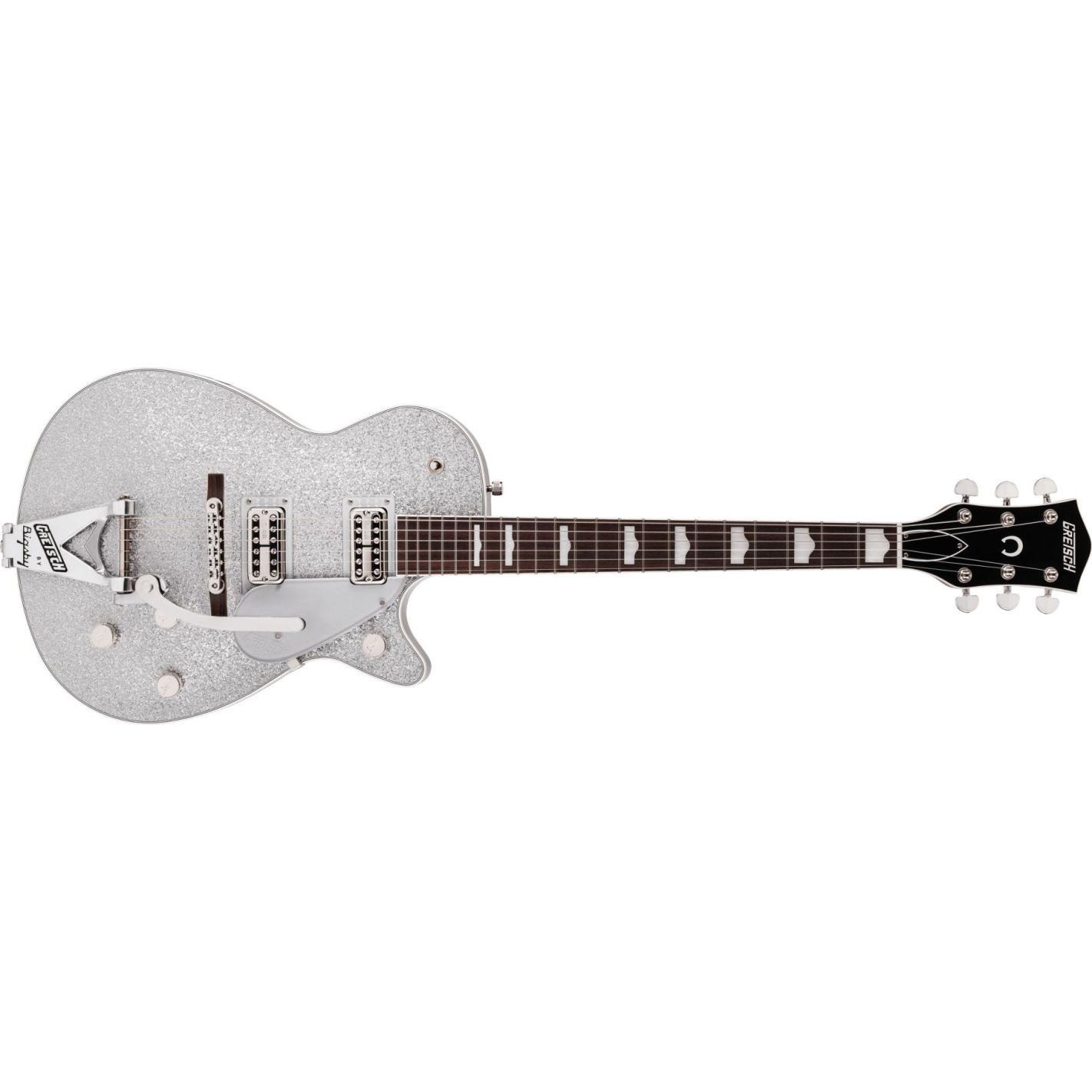 G6129T-89VS SPARKLE JET BIGSBY RW SILVER SPARKLE