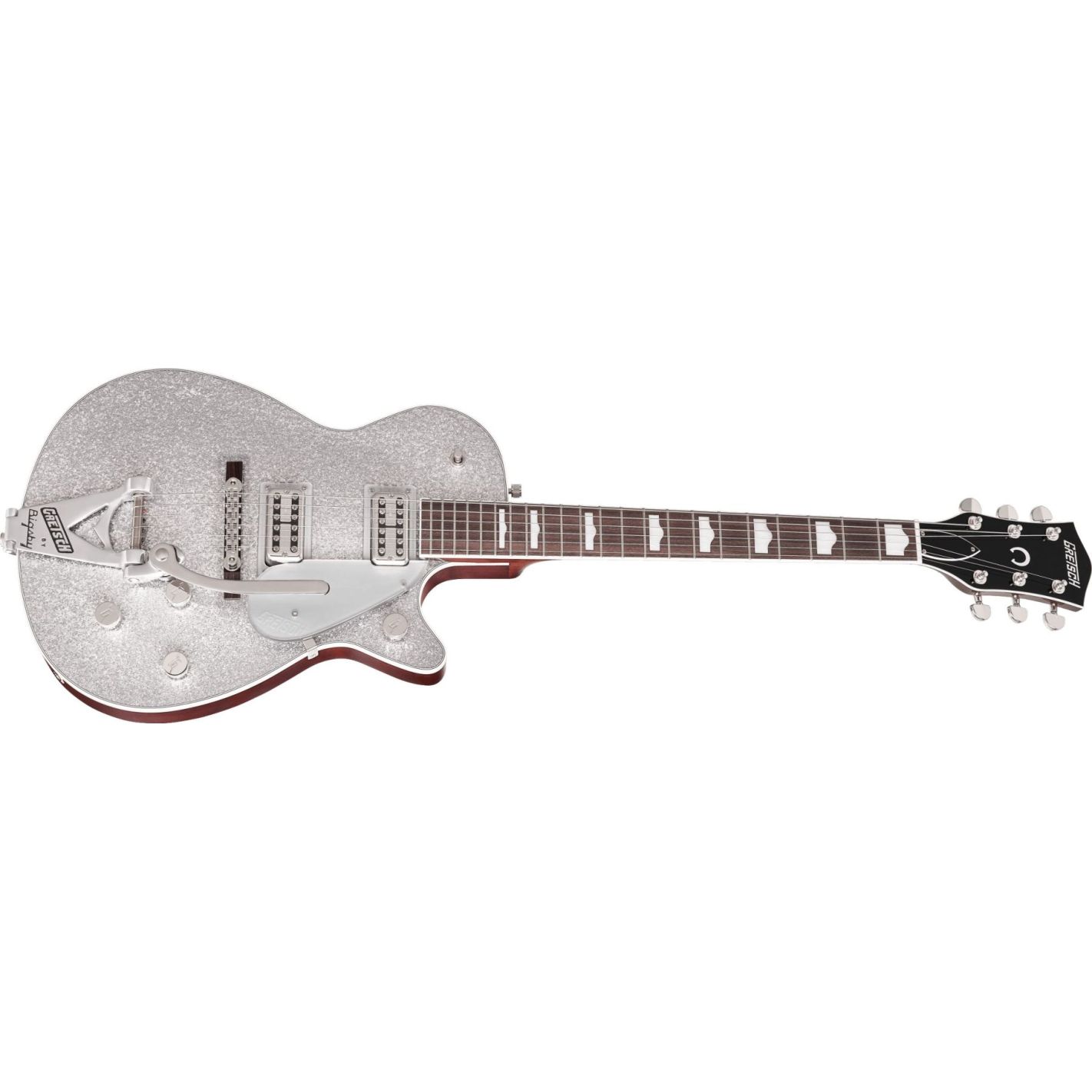 G6129T-89VS SPARKLE JET BIGSBY RW SILVER SPARKLE