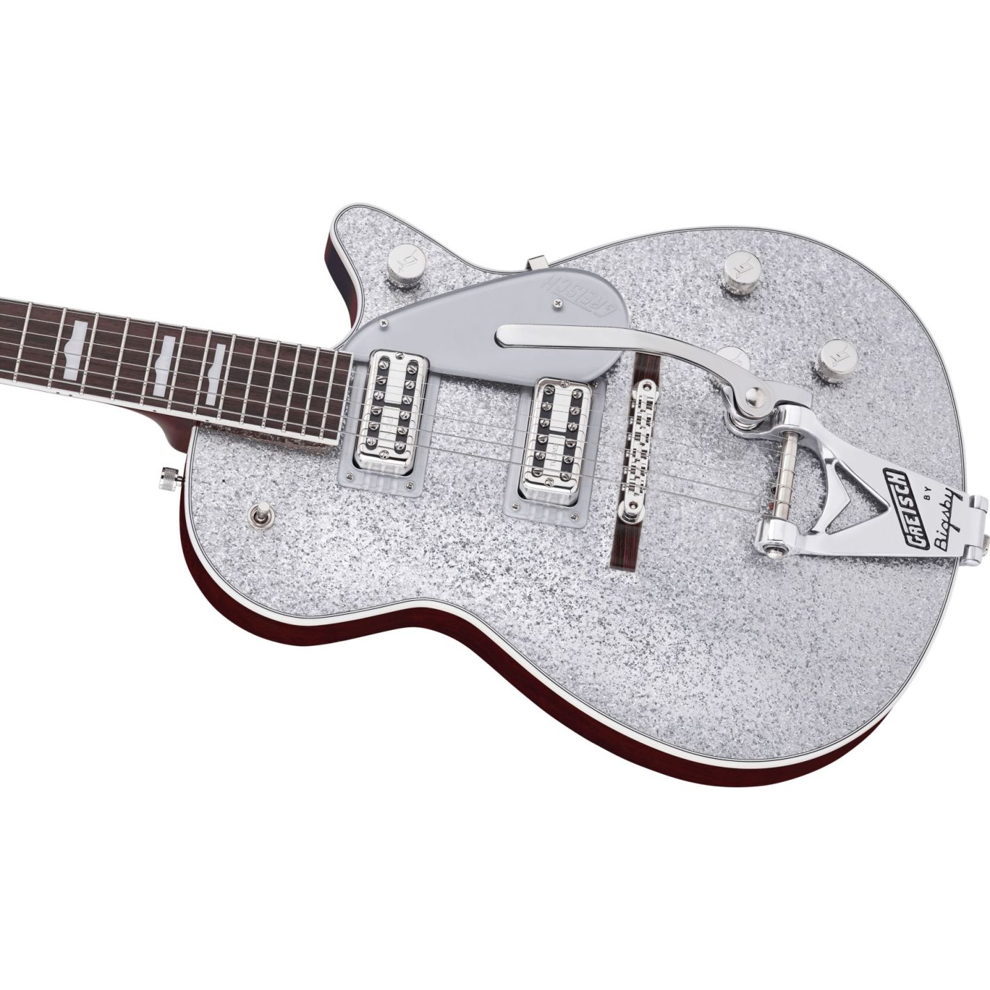 G6129T-89VS SPARKLE JET BIGSBY RW SILVER SPARKLE