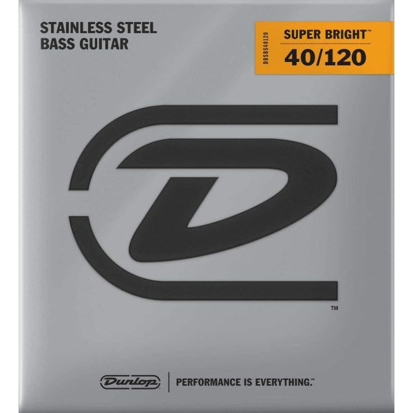 BASS 5 SUPER BRIGHT STAINLESS STEEL 40-120