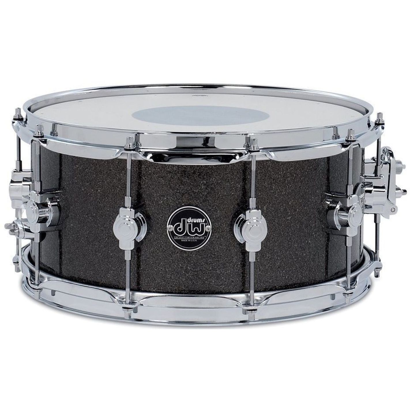 PERFORMANCE SNARE DRUM 14X6.5 PEWTER SPARKLE