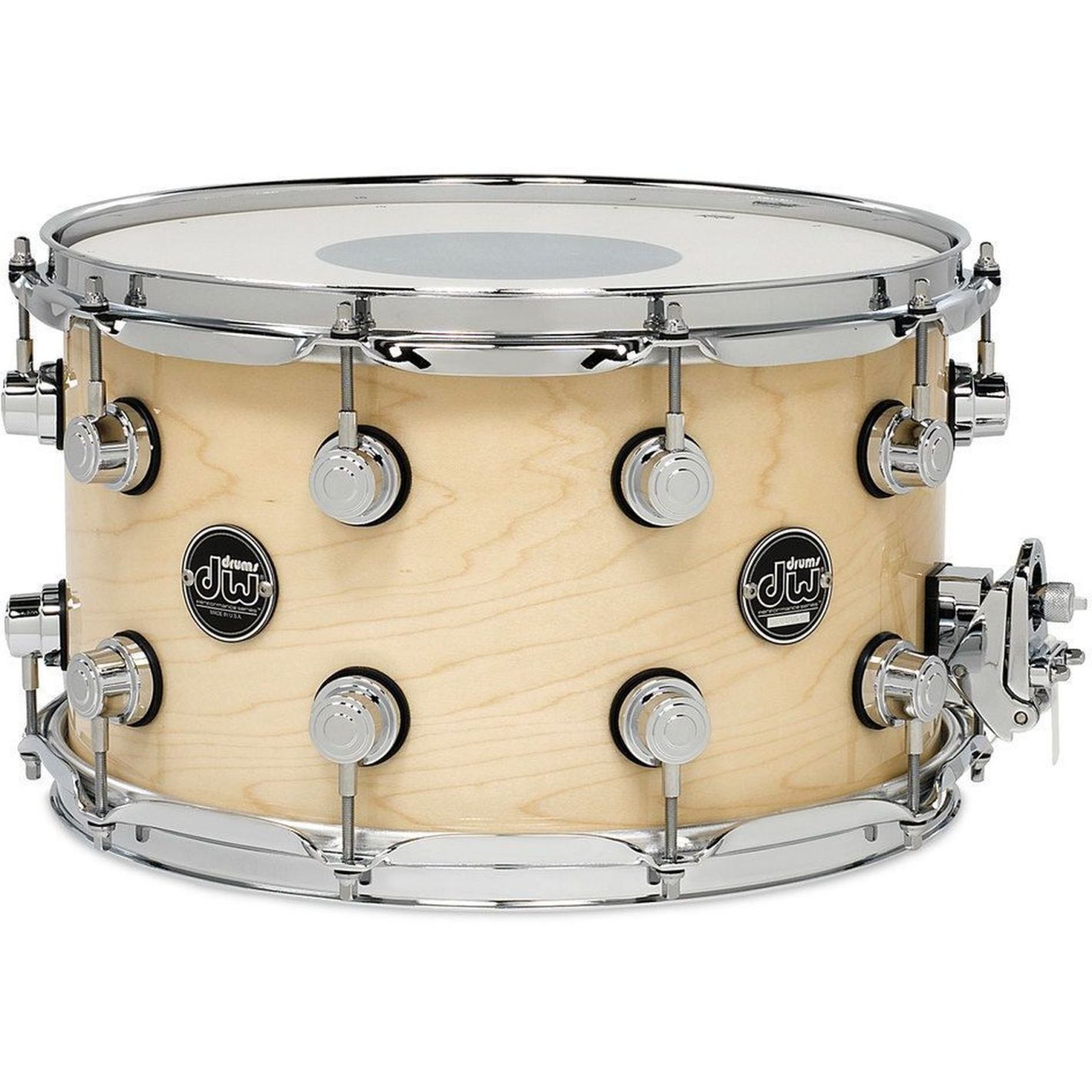 PERFORMANCE LACQUER SNARE DRUM 14X8 NATURAL