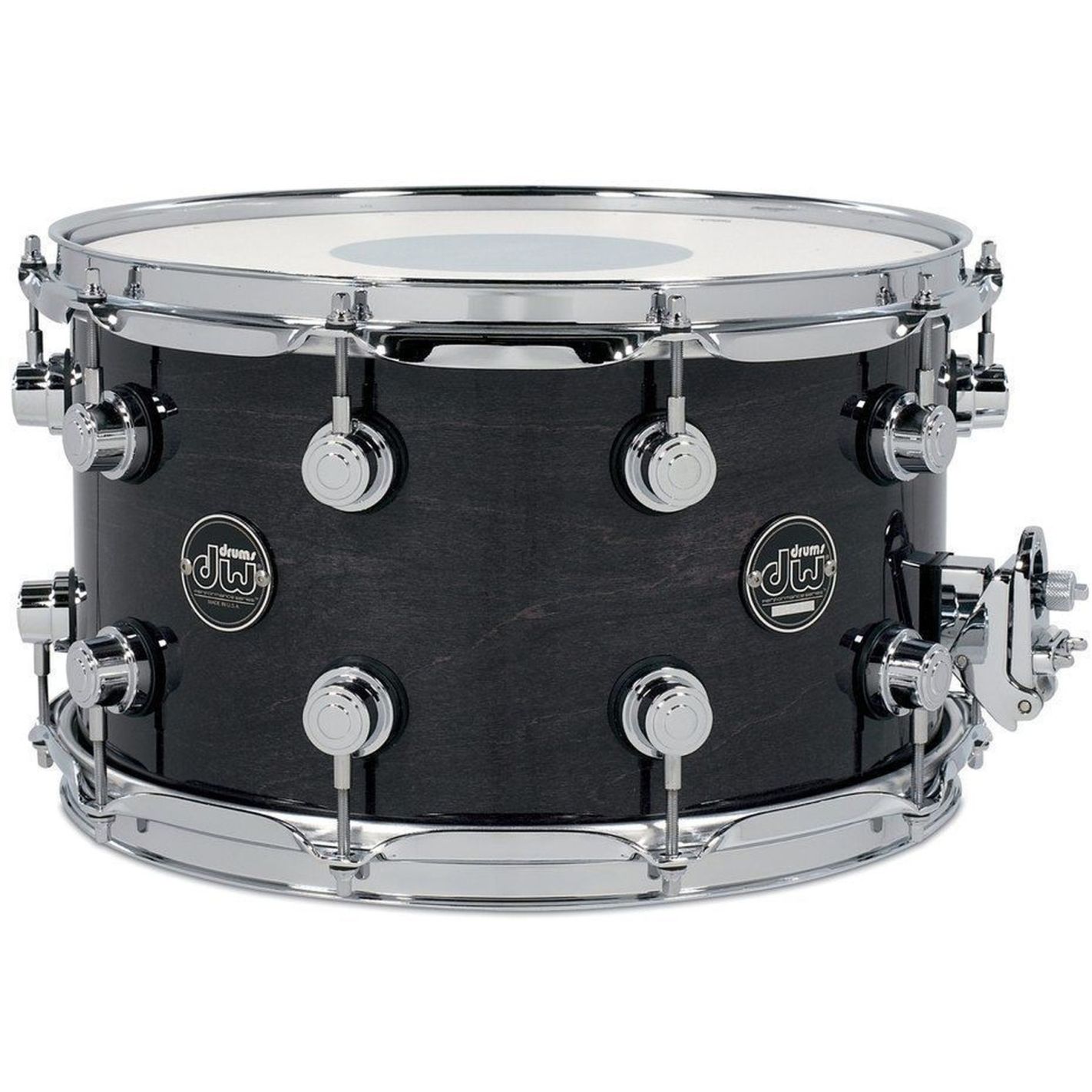 PERFORMANCE LACQUER SNARE DRUM 14X8 EBONY STAIN