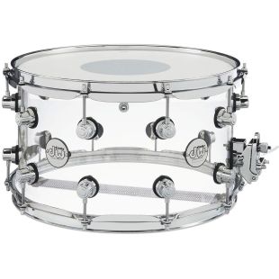 SNARE DRUM DESIGN ACRYL 14X8 CLEAR