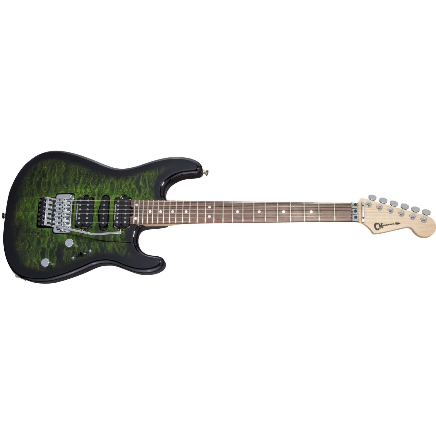 MJ SAN DIMAS HSH FR PF TRANSPARENT GREEN BURST