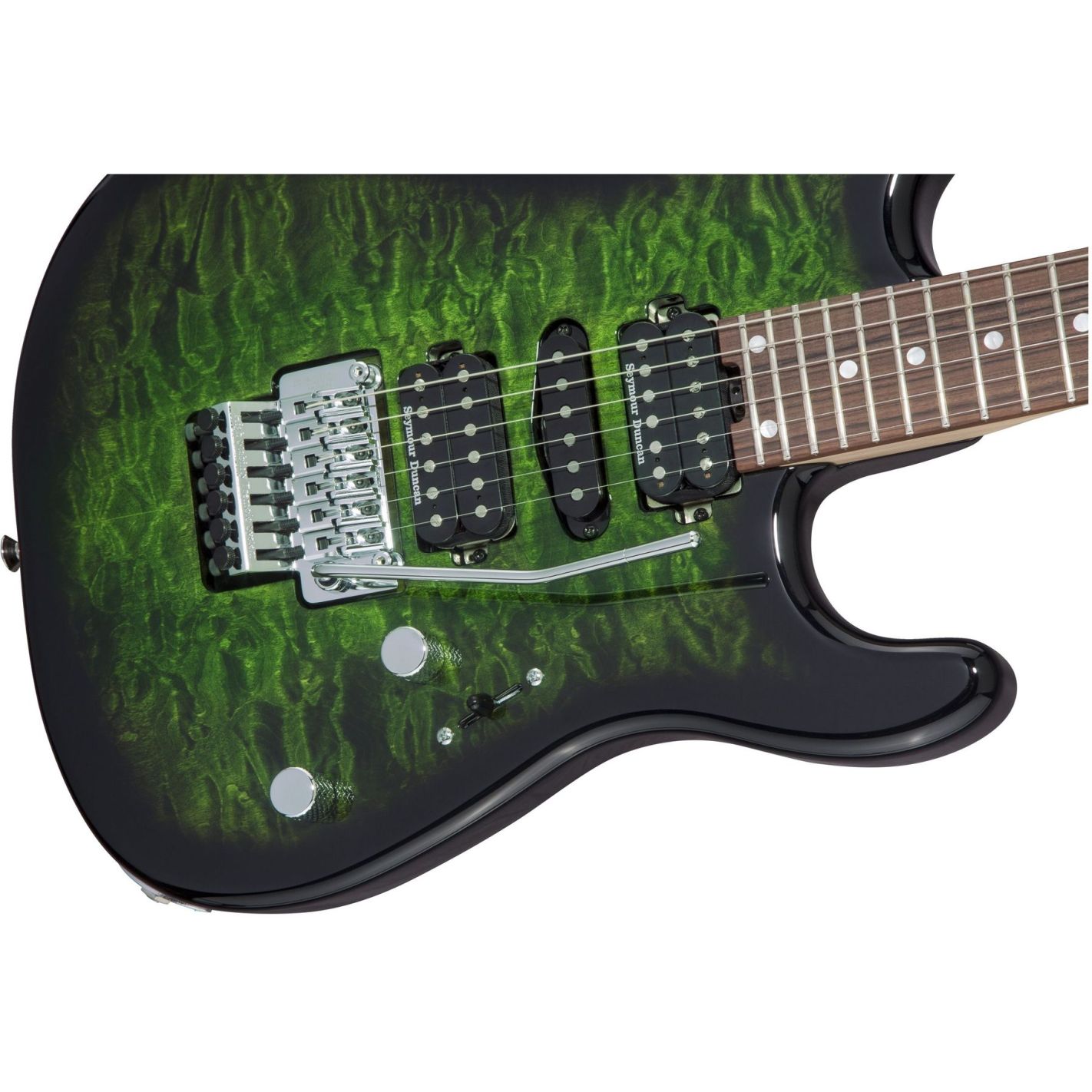 MJ SAN DIMAS HSH FR PF TRANSPARENT GREEN BURST