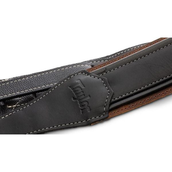 STRAP AMERICAN DREAM LEATHER BROWN-BLACK wWHITE...