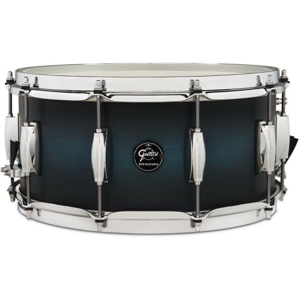 CAJA RENOWN MAPLE 14x6.5 SATIN ANTIQUE BLUE BURST