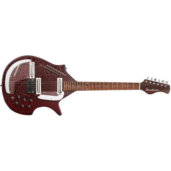 LARGE SITAR RED CRACKLE