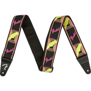 NEON MONOGRAM STRAP YLW PINK