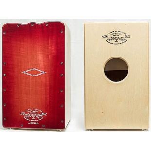 CAJON FLAMENCO JALEO TAPA GRANATE