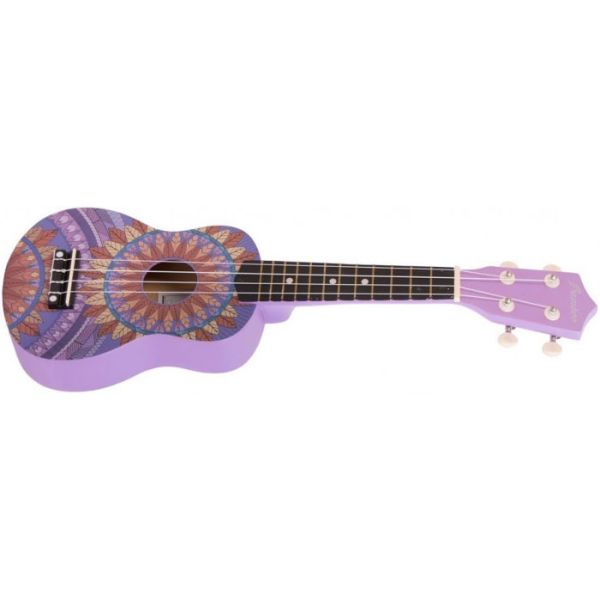 UKELELE SOPRANO PURPLE FOREST B1E-PF