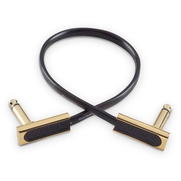 FLAT PATCH CABLE GOLD 20 CM