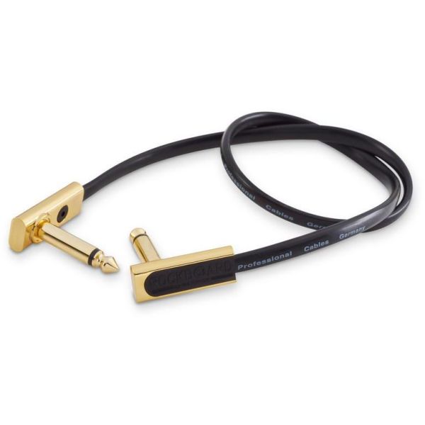 FLAT PATCH CABLE GOLD 20 CM