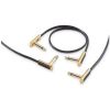 FLAT PATCH CABLE GOLD 20 CM