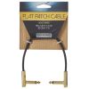 FLAT PATCH CABLE GOLD 20 CM