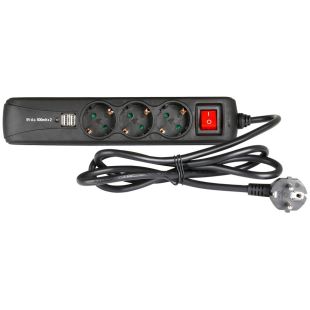 8747S3 USB - 3 POWER STRIP