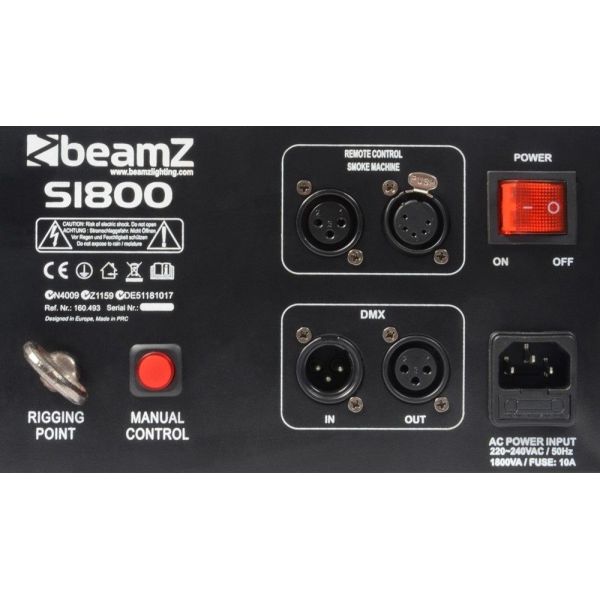 S1800 SMOKE MACHINE DMX