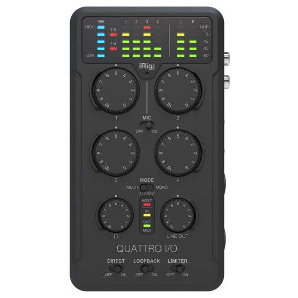iRIG PRO QUATTRO IO
