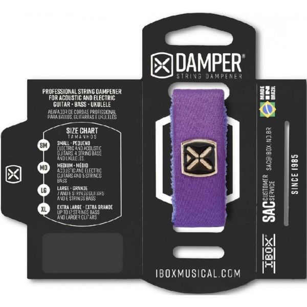 DAMPER LARGE PURPLE DTLG22