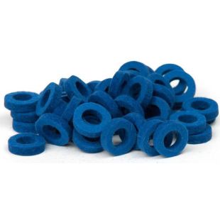 NATURAL FELT RINGS GENTIAN VIOLET