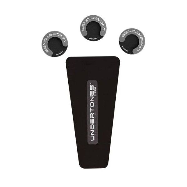 UNDERTONES HI-HAT LEG PADS X3 WITH HI-HAT PEDAL...