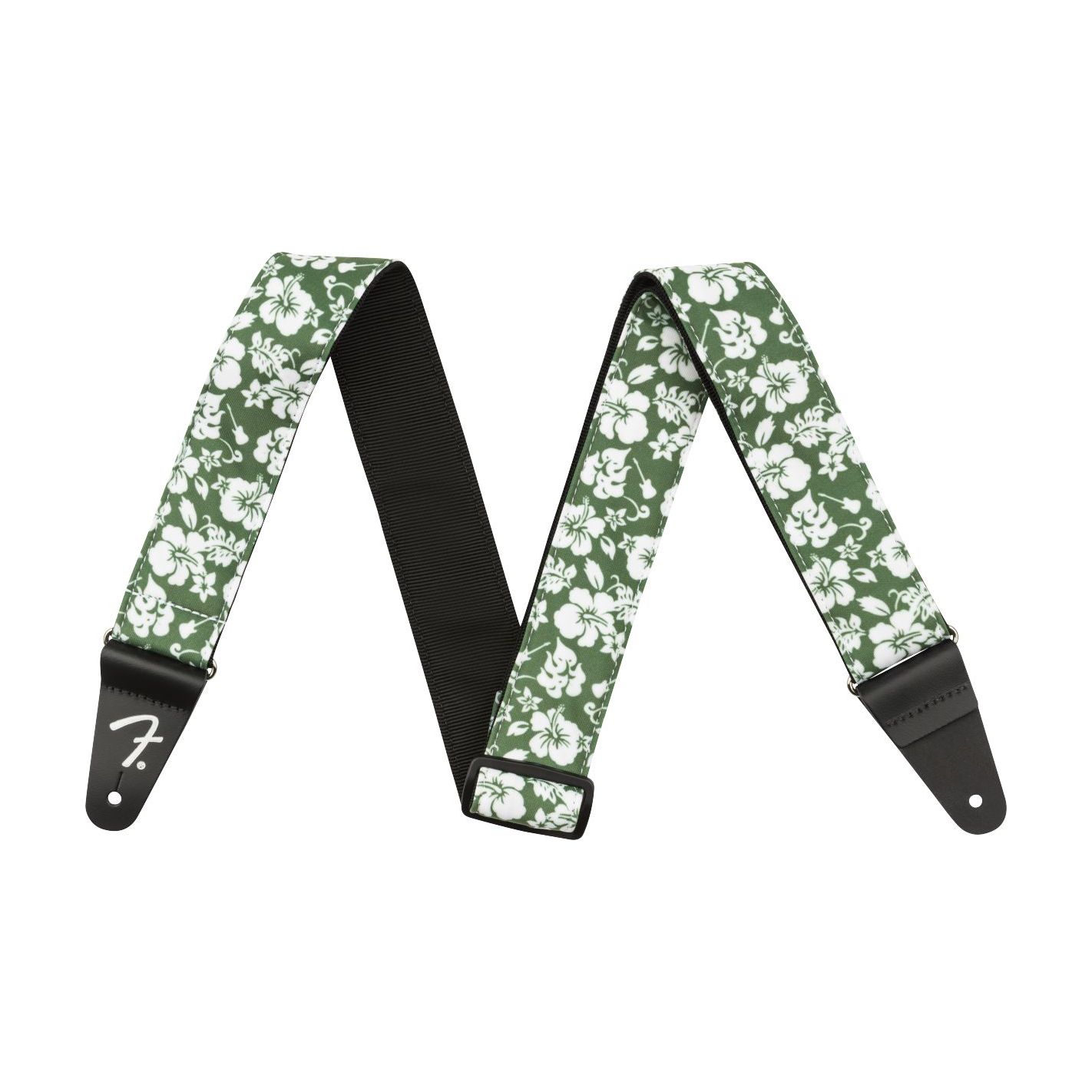 2 HAWAIIAN STRAP GREEN FLORAL