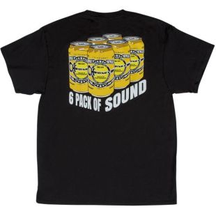 CHARVEL 6PACK TEE BLK S