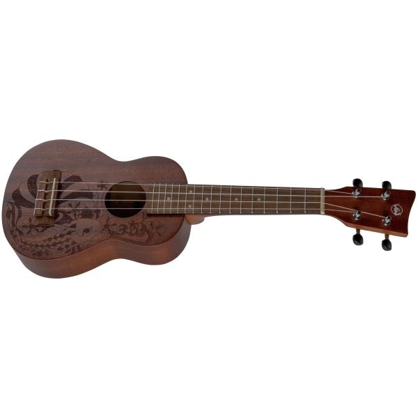 KT-SO-NIPPON UKELELE SOPRANO MANOA KALEO TATTOO