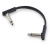 FLAT PATCH CABLE BLACK 10 CM