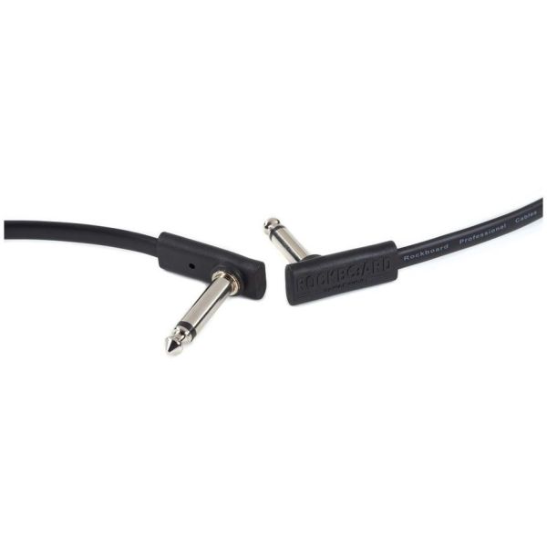 FLAT PATCH CABLE BLACK 10 CM