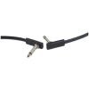 FLAT PATCH CABLE BLACK 10 CM