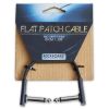 FLAT PATCH CABLE BLACK 10 CM