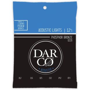 D220 PHOSPHOR BRONZE ACOUSTIC LIGHTS 12S