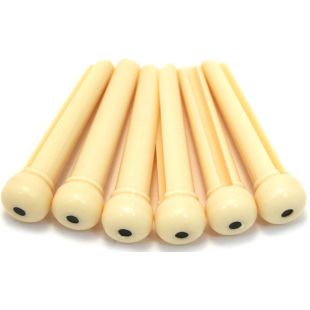 BRIDGE PIN SET IVORY WITH BLACK DOT