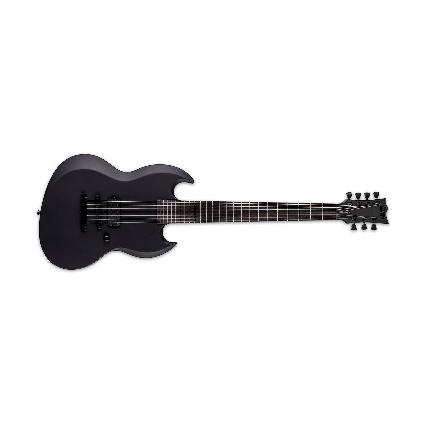 VIPER-7 BARITONE BLACK METAL BLACK SATIN