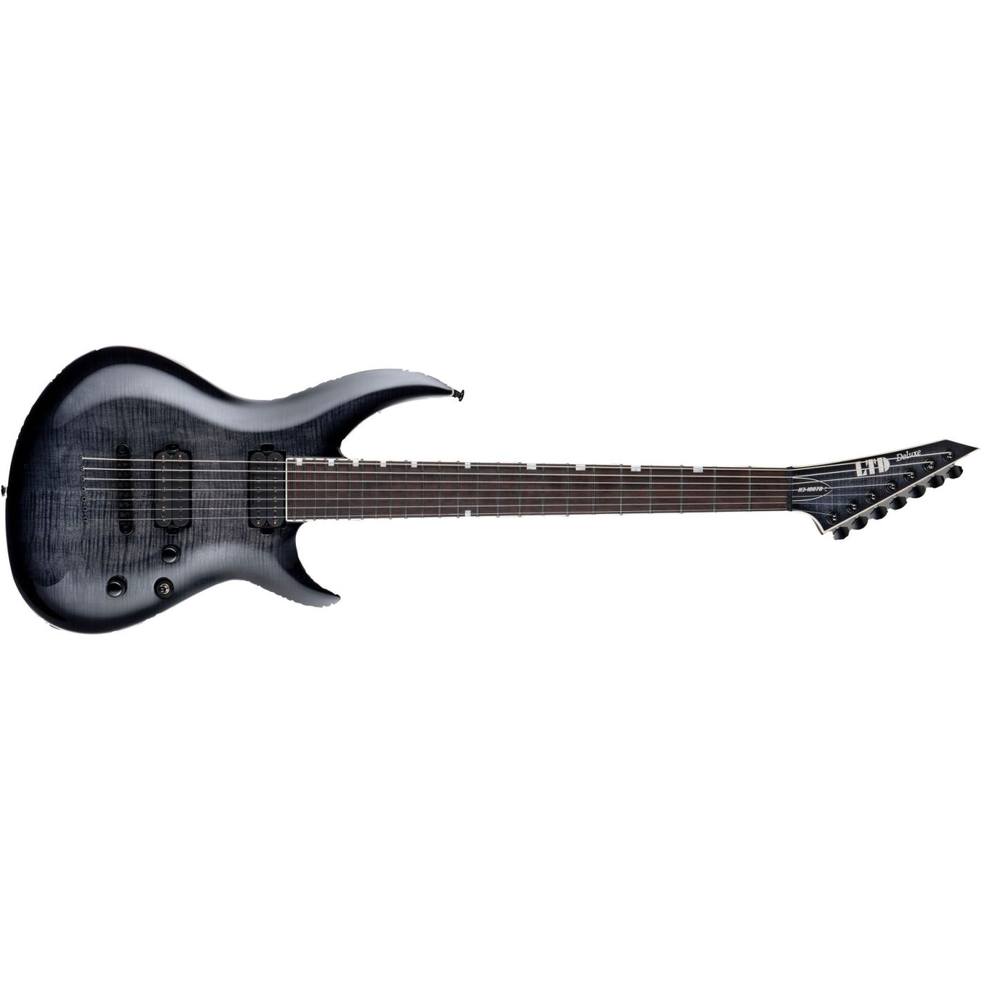 H3-1007FM BARITONE 7 CUERDAS SEE THRU BLACK...