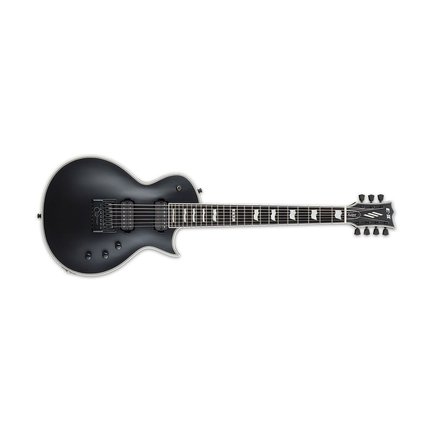 E-II ECLIPSE-7 EVERTUNE BLACK SATIN 7 CUERDAS