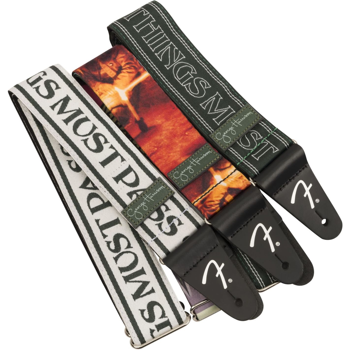 GEORGE HARRISON ATMP LOGO STRAP GRN